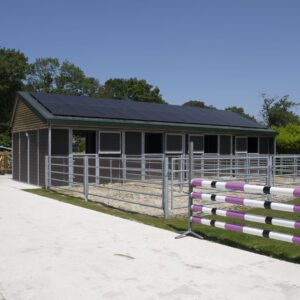 VDO Paardenstallen - Beringerzand - Zonnepanelen op het staldak - 09481